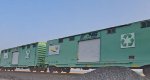 NS MOW boxcars